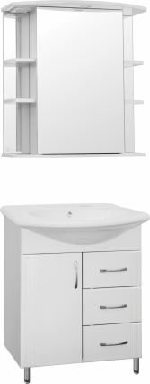 Мебель для ванной Style Line Эко Стандарт №24 70 белая