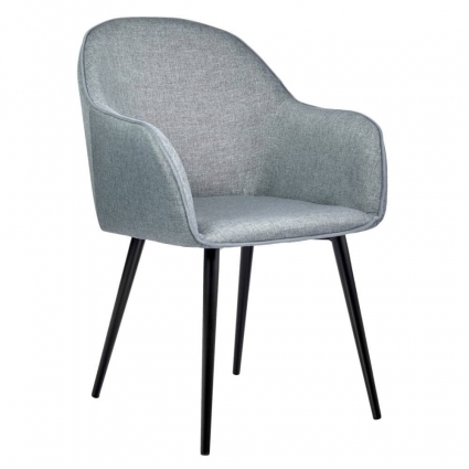 Стул bradexhome Frida серо-синего цвета