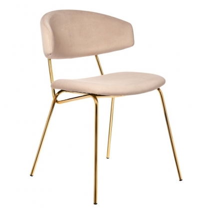 Стул bradexhome Elle бежевого цвета