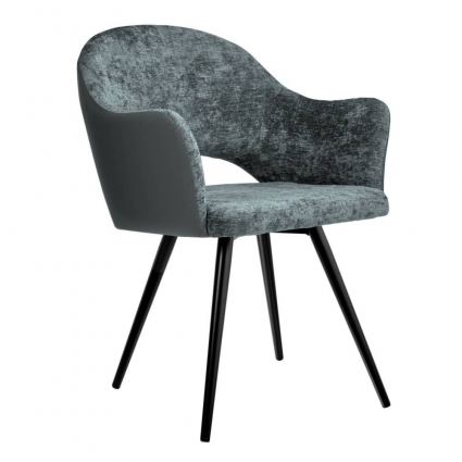 Стул bradexhome Bruno серого цвета
