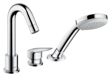 Смеситель Hansgrohe Logis на борт ванны