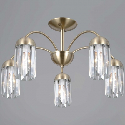 Люстра Illumico IL0599-5CSQ-24 AB LYRA