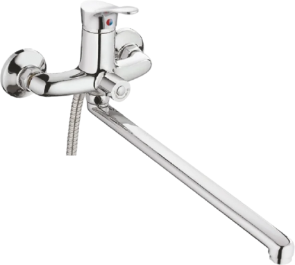 Смеситель для ванны с душем Cron CN14 CN2214 хром