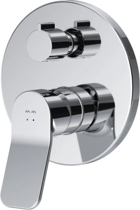 Смеситель для ванны с душем Am.Pm X-Joy F85A55000 С ВНУТРЕННЕЙ ЧАСТЬЮ, хром