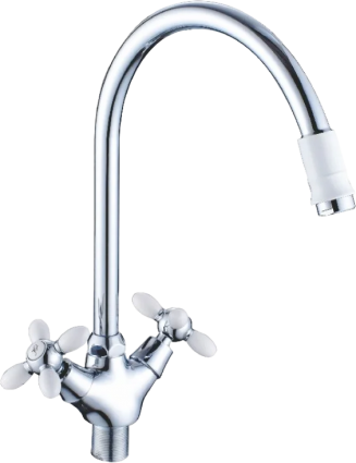 Смеситель для кухни Cron CN127 CN46127-8 белый