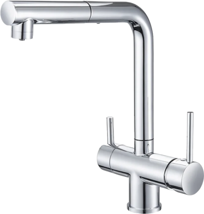 Смеситель для кухни Emar Steel ЕСВ 7017 хром