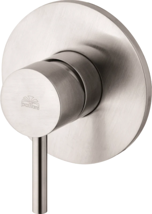 Смеситель для душа Paffoni Light LIG011ST С ВНУТРЕННЕЙ ЧАСТЬЮ, steel looking
