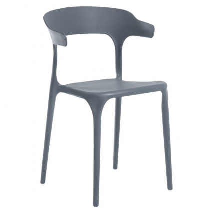 Стул bradexhome Forma серого цвета