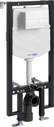 Система инсталляции для унитазов Wasserkraft Vils 56TLT.010.ME.WM04 с кнопкой смыва матовой белой