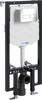 Система инсталляции для унитазов Wasserkraft Vils 56TLT.010.ME.CH03 с кнопкой смыва хром