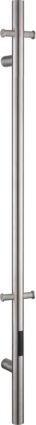 Полотенцесушитель электрический Boheme Uno 726-SGM 150x12, shine gun metal
