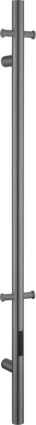 Полотенцесушитель электрический Boheme Uno 726-GM 150x12, gun metal