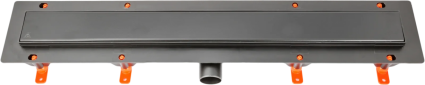 Душевой трап (лоток) Creto Uni CRE-750 UB-50 75 см, черный