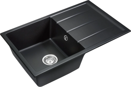Мойка кухонная Emar Quartz EMQ-1800.Q морион