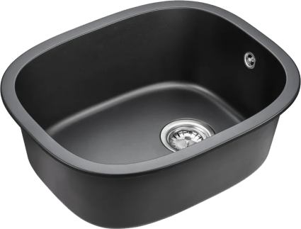 Мойка кухонная Emar Quartz EMQ-1560.P оникс