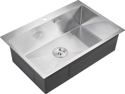 Мойка кухонная Milacio Steel Denia 750 MC.77500 нержавеющая сталь