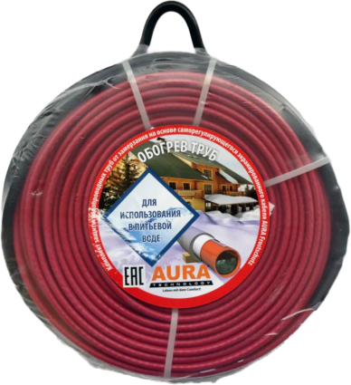 Греющий кабель Aura Technology FS Inside 10-2 2 м, 20 Вт