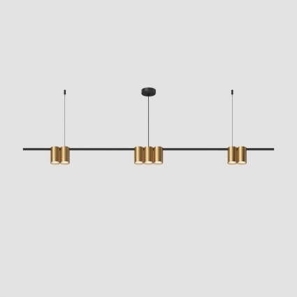 Подвесная люстра Denkirs Orbit DK4063-BK+SG
