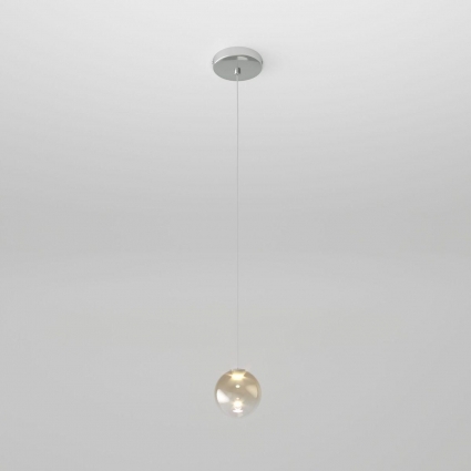Подвесной светодиодный светильник Eurosvet Wonder 50234/1 Led янтарный