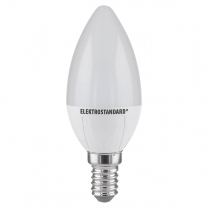 Лампа светодиодная Elektrostandard E14 8W 6500K матовая a048991