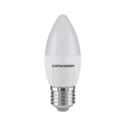 Лампа светодиодная Elektrostandard E27 6W 6500K матовая a048678