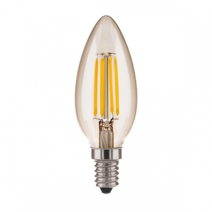 Лампа светодиодная филаментная Elektrostandard BLE1426 E14 9W 4200K прозрачная a050132