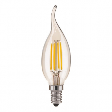Лампа светодиодная филаментная Elektrostandard BLE1428 E14 9W 3300K прозрачная a050138