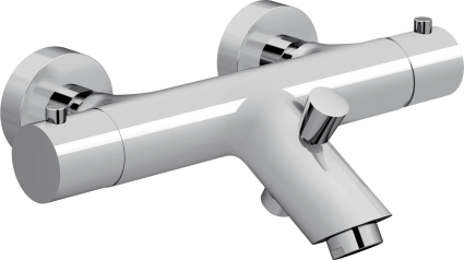 Термостатический смеситель VitrA AquaHeat A47210EXP для ванны с душем, хром