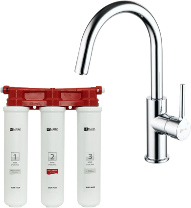 Смеситель для кухни Lemark Comfort LM3073C085 с фильтром