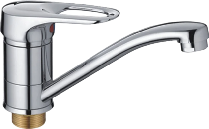 Смеситель для кухни Cron CN04 CN4504-2 хром