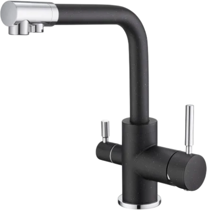 Смеситель для кухни Emar Quartz 3003N морион