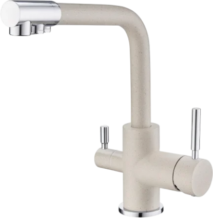 Смеситель для кухни Emar Quartz 3003N берилл