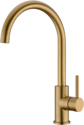 Смеситель для кухни Emar PVD ECB - 3004 PVD Golden