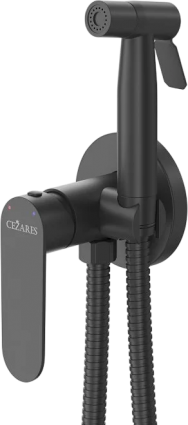 Гигиенический душ Cezares Stylus STYLUS-DIF-NOP С ВНУТРЕННЕЙ ЧАСТЬЮ, матовый черный