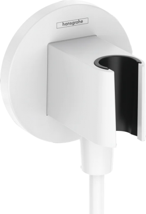 Шланговое подключение Hansgrohe FixFit Porter S 26888700 матовый белый