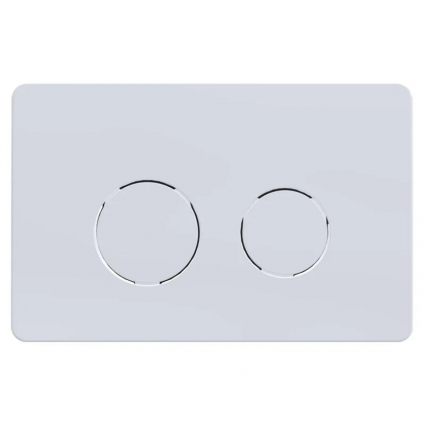Кнопка смыва Azario AZ-8200-0085/AZ-P57-0130 белый