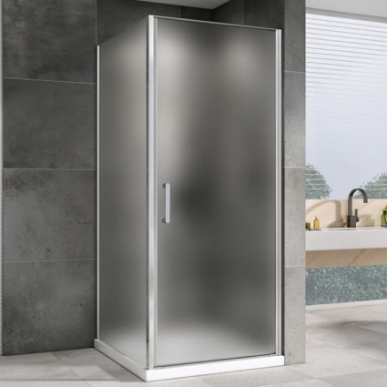 Душевой уголок Abber Sonnenstrand AG04060M-S85M 85x60, профиль хром, стекло матовое