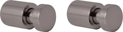 Крючок Rav Slezak Colorado COA0103/30MGK серый металлик крацованный, 2 шт.