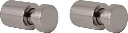 Крючок Rav Slezak Colorado COA0103/30MGL серый металлик глянцевый, 2 шт.