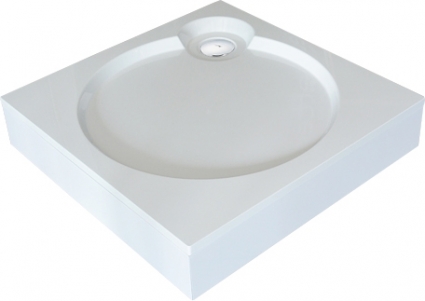 Поддон для душа GuteWetter Deluxe 90x90x16 Q белый