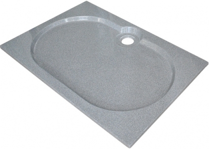 Поддон для душа GuteWetter Deluxe 120x80x2 Q серый