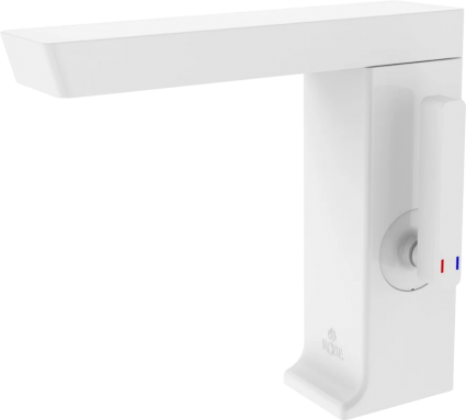 Смеситель Rose R1801C белый