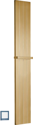 Полотенцесушитель электрический Boheme Flat 725-MG 150х25, золото матовый