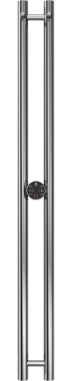 Полотенцесушитель электрический Terminus Duo 1200, нержавеющая сталь