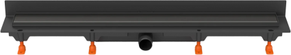 Душевой трап (лоток) Creto Uni CRE-750 UB-P 75 см, черный