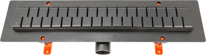 Душевой трап (лоток) Creto Snake CRE-450 SB 45 см, черный