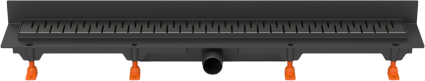 Душевой трап (лоток) Creto Snake CRE-950 SB-P 95 см, черный