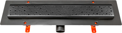 Душевой трап (лоток) Creto Points CRE-550 PB 55 см, черный