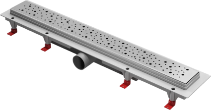 Душевой трап (лоток) Creto Points CRE-750 PH 75 см, хром