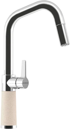 Смеситель для кухни Schock Cristalite SC-530-D выдвижной излив, эверест